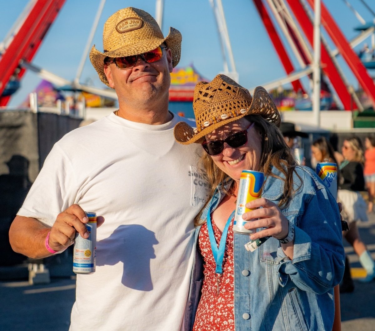 Festival goers at Country Calling
